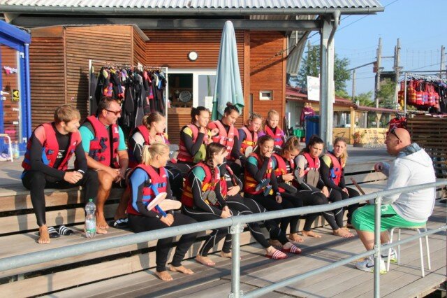 Das Wasserskiteam