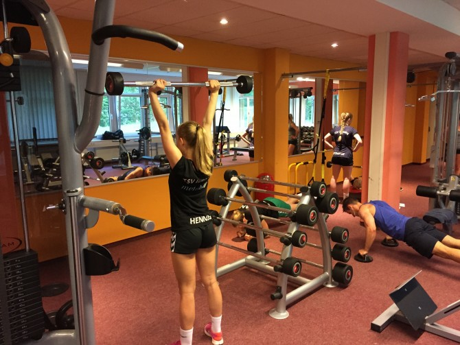 wA im Fitnessstudio Clever Fit Ismaning