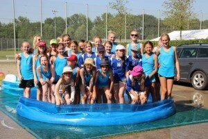 Unsere Gäste im Pool