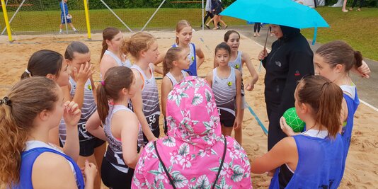 Brüder Teens (wC) gewinnen Bayerische Vizemeisterschaft im Beachhandball