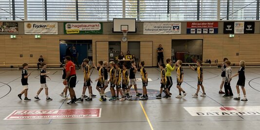 Männliche D2-Jugend – Verdienter Punkt nach toller Teamleistung