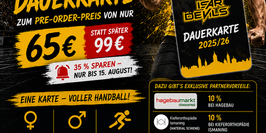 Vorverkauf der IsarDevil-Dauerkarte
